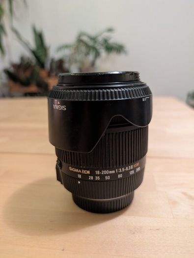 Nikon D5100 &  Sigma Camera Lense 18-200mm f/3.5-6.3 DC OS HSM
