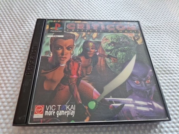 Criticom Critical Combate  PlayStation1 Ps1 PlayStation2 Ps2 Games Original