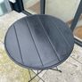 Sundso bistro outdoor table black Image 4