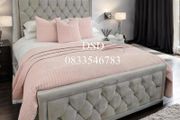 Double Chesterfield Style Bed