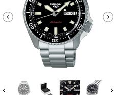 Seiko 5 Sports SKX 42.5mm Bracelet Watch Brand New