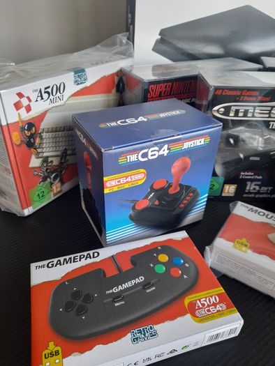 Collection of Retro Mini Games Consoles & Controllers & a PS4 (All Brand New Unopened)