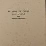Anthony Of Padua. Saint, Apostle And Wonderworker. By Rev Roger Maloney. Published By Anthonian Press Temple St Dublin. 25 Illustrations.RARE First Edition 1931 Hardback In Good Condition.  See Photos For Same. Image 10