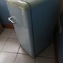 Unusual free standing retro ivory colour fridge Image 7