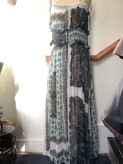 Zara parsley print dress, new, size M