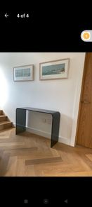 Glass Console Table