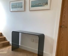 Glass Console Table