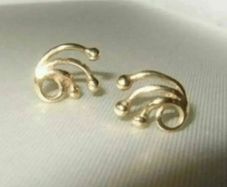 Vintage 9ct Gold Earrings