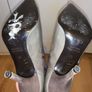 Pied A Terre Women's Grey Leather Boots Image 6