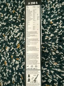 Bosch Aerotwin A298S Wiper Blades - 600mm / 500mm