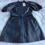 Ted Baker - Genuine Leather Shirt Dress - Black - Size 3 UK 12 BNWT RRP 490 Image 7