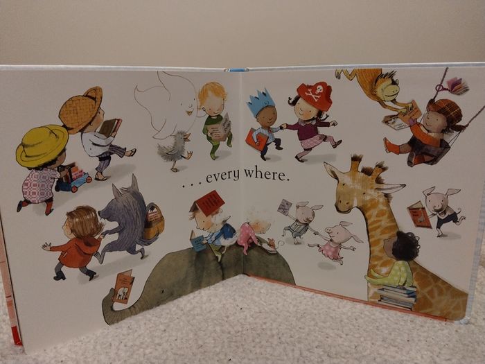 Books Always Everywhere by Jane Blatt HARDBACK BOARD BOOK