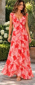 Monsoon Silk Dress
