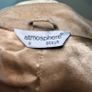 Atmosphere Ladies Beige Leather Jacket Size 8 Image 10