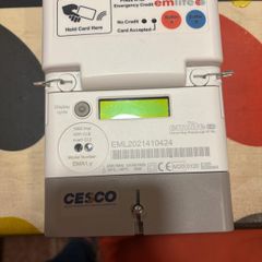 Card top up electricity meter