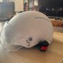 Adjustable bike/scooter helmet with visor Image 2