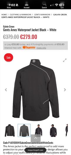 Galvin Green Jacket