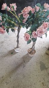 artificial rose tree's