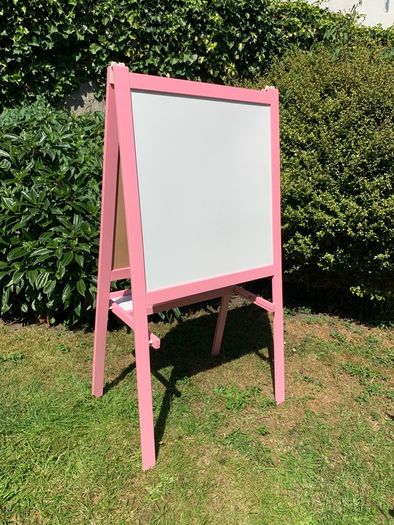 Ikea pink MALA easel