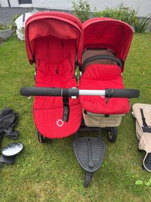 Bugaboo Donkey Twin/Duo Buggy with Lots of Accessories