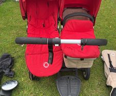 Bugaboo Donkey Twin/Duo Buggy with Lots of Accessories