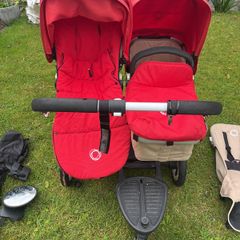 Bugaboo Donkey Twin/Duo Buggy with Lots of Accessories