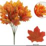 Artificial Maple Leaf Bouquet X 4 Image 6