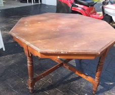 antique games table