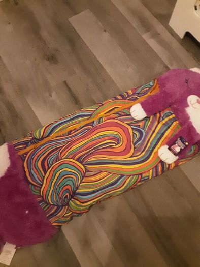 girls happy nappers sleep bag new
