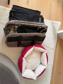Puppy carry bag and bed