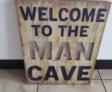 man cave wall hanging
