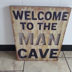 man cave wall hanging