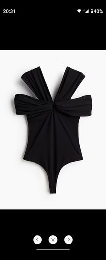 black off shoulders new top with tags