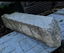 Granite "House name" Boulder/Curb Stone