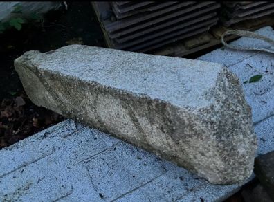 Granite "House name" Boulder/Curb Stone