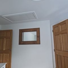Rustic Wooden Framed Mirror