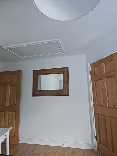 Rustic Wooden Framed Mirror