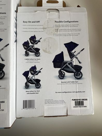 Uppababy buggy adaptors