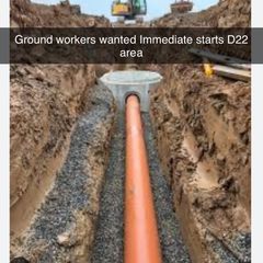 Ground workers required