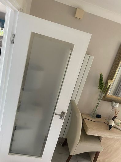 internal glass doors