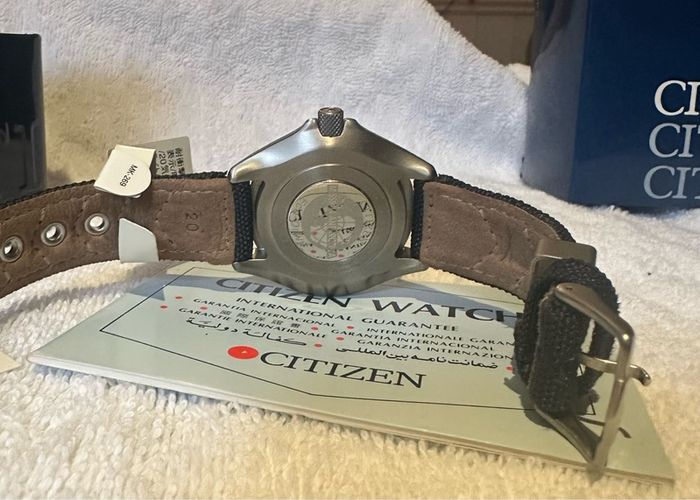Citizen Mission Antarctica Eco-Drive 2001 Blue Dial Limited Edition