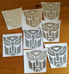 Transformer Sticker