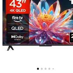 44" TLC 4k Smart led tv qled