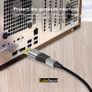 CableDeconn Premium 8K@60Hz/4K@144Hz Mini DisplayPort (Female) to DisplayPort (Male) v1.4 Bi-Directional Gold-Plated/Alloy Adapter (Brand New/Warranty) Image 6