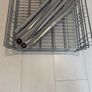 3units IKEA Wire baskets Storage grey Image 2