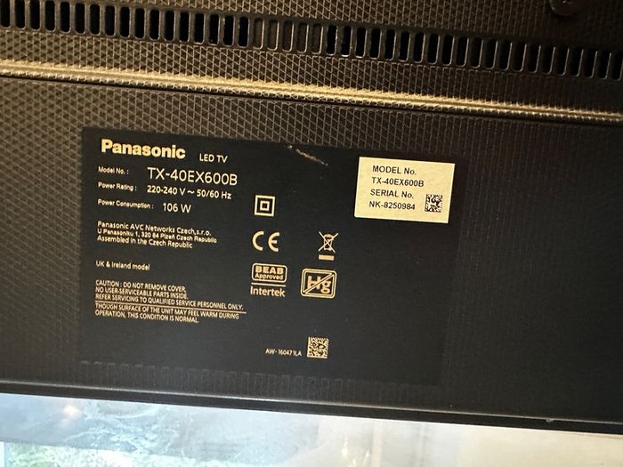 Panasonic Ultra HDR 4K TV