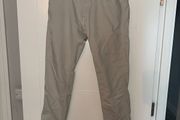 Massimo Dutti Men's Slim Fit Beige Chino Trousers - Size EUR 44