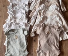 12 Newborn Baby Vests