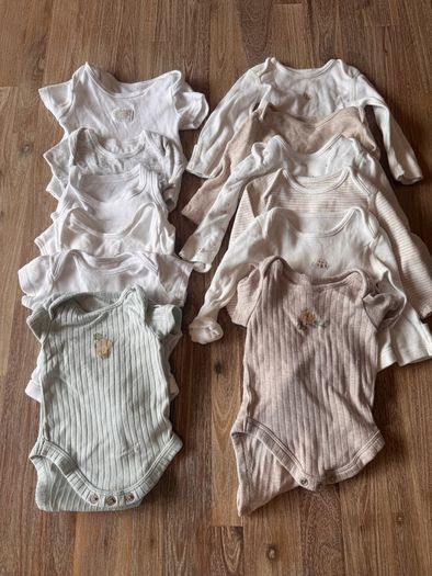 12 Newborn Baby Vests