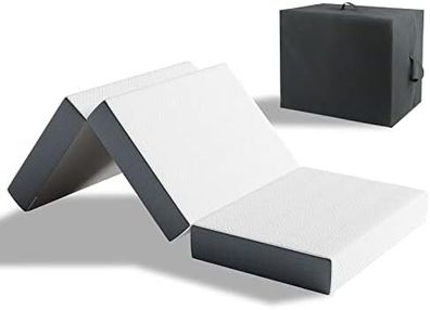 Foldable Mattress 10CM Single Folding Memory Foam Mattress